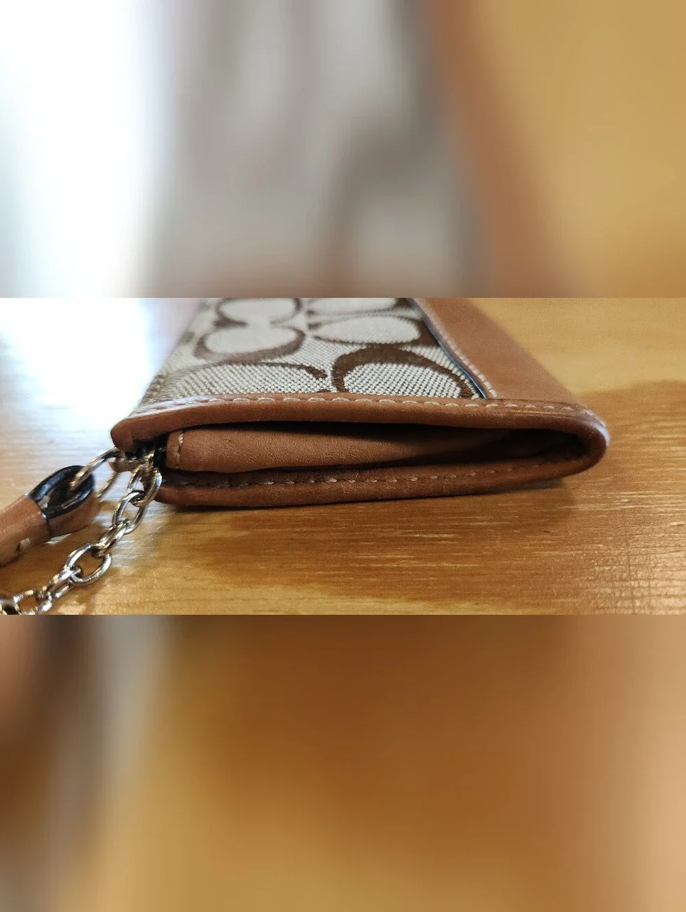 Coach Y2K Signature Canvas Card Case